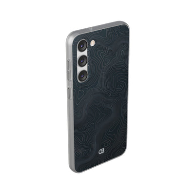 Black Lite Phone Case for Samsung - Obsidian Ridge Topo