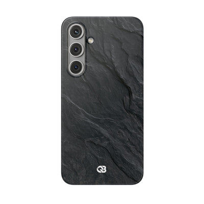 Dark Slate Strata · Lite Phone Case for Samsung · Black