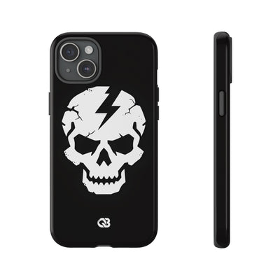 Shattered Bolt Skull · Tough Phone Case for iPhone