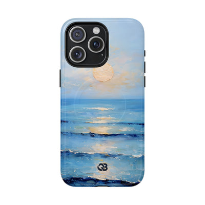 Cerulean Shoreline Sun · Tough+ Phone Case for iPhone · Magsafe