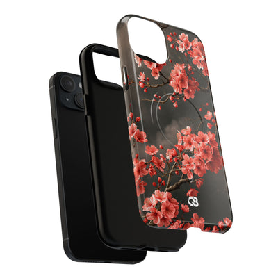 Dark Sakura Nocturne · Tough 2.0 Magnetic Phone Case for iPhone · Black