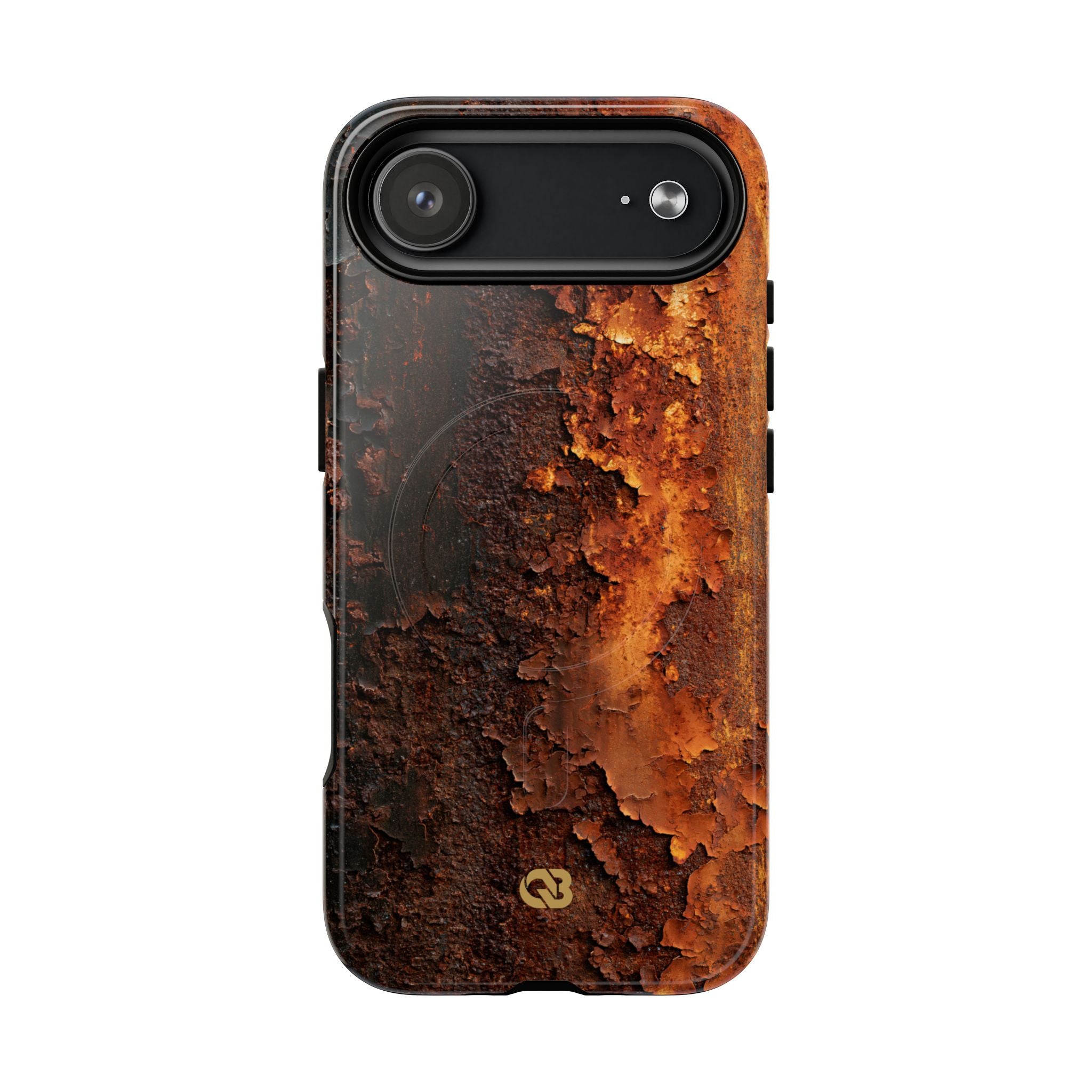Orange Tough 2.0 Magsafe Phone Case for iPhone - Oxidized Iron Crust