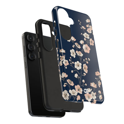 Midnight Plum Blossom · Tough Phone Case for Samsung · Blue