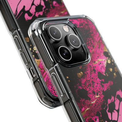 Magenta Liquid Gold · Impact Capa para iPhone · Magsafe