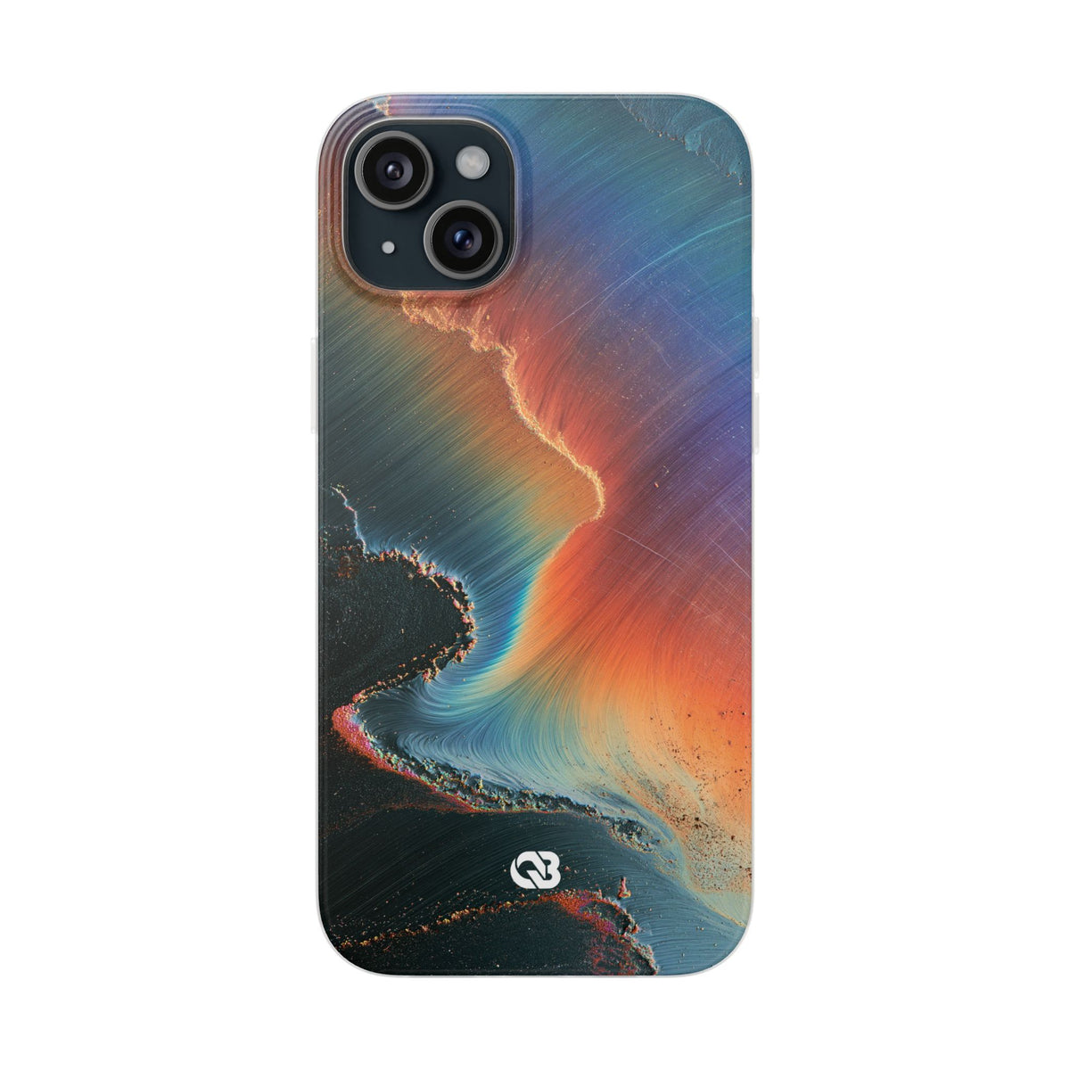 Prismatic Aura Shift · Lite Phone Case for iPhone ·  Blue