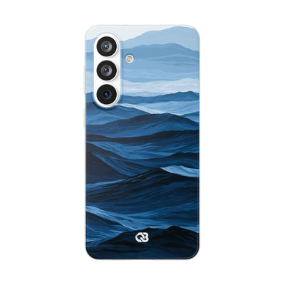 Blue Lite Phone Case for Samsung - Cobalt Ridge Tides