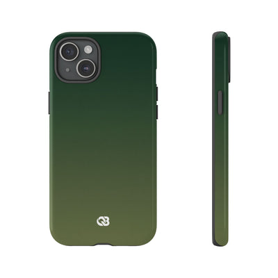 Evergreen Gradient · Tough Phone Case for iPhone · Green