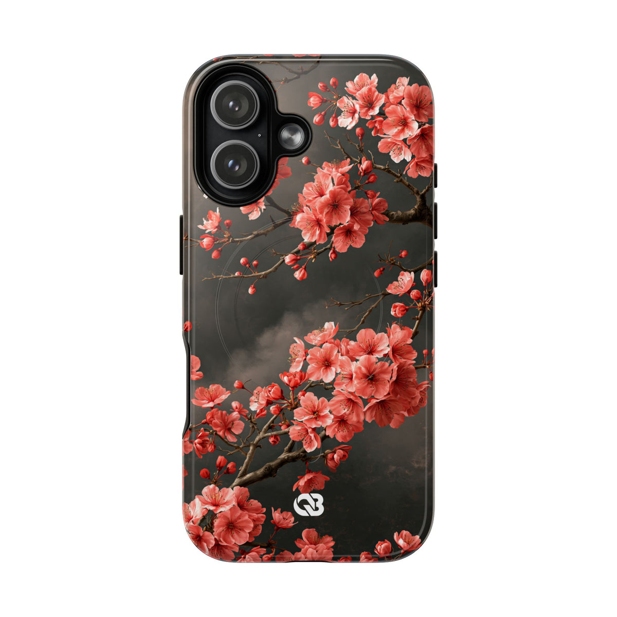 Dark Sakura Nocturne · Tough 2.0 Magnetic Phone Case for iPhone · Black