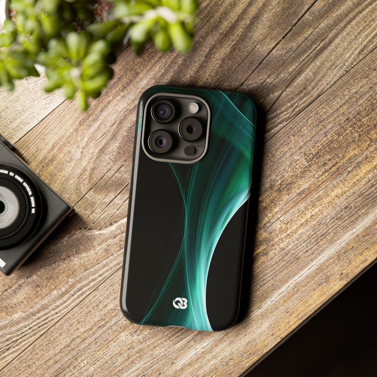 Emerald Lumen · Tough Phone Case for iPhone · Green