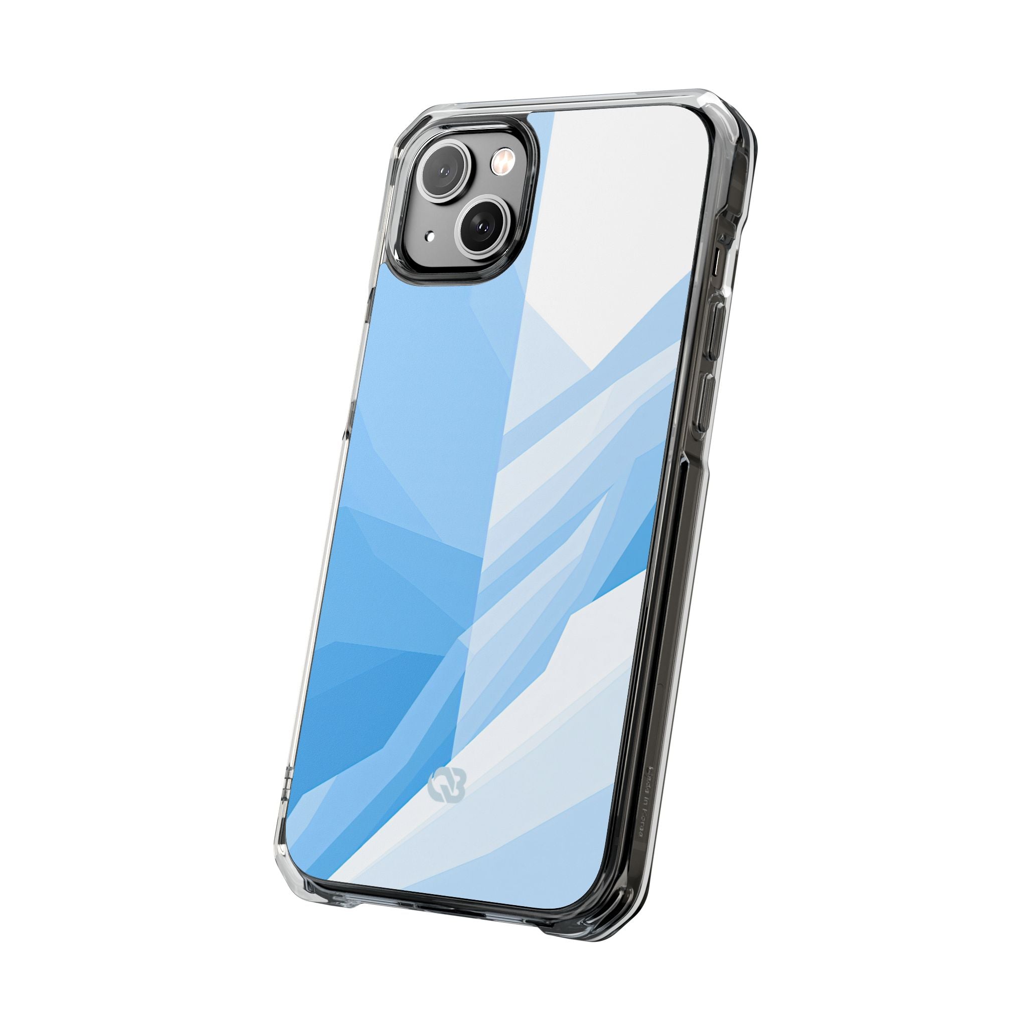 Blue Impact MagSafe Phone Case for iPhone - Arctic Glacial Ridge