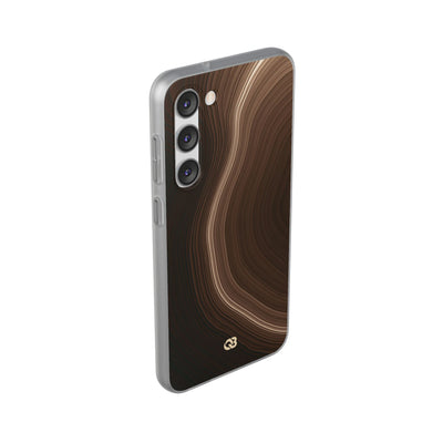 Brown Lite Phone Case for Samsung - Bronzed Canyon Relief