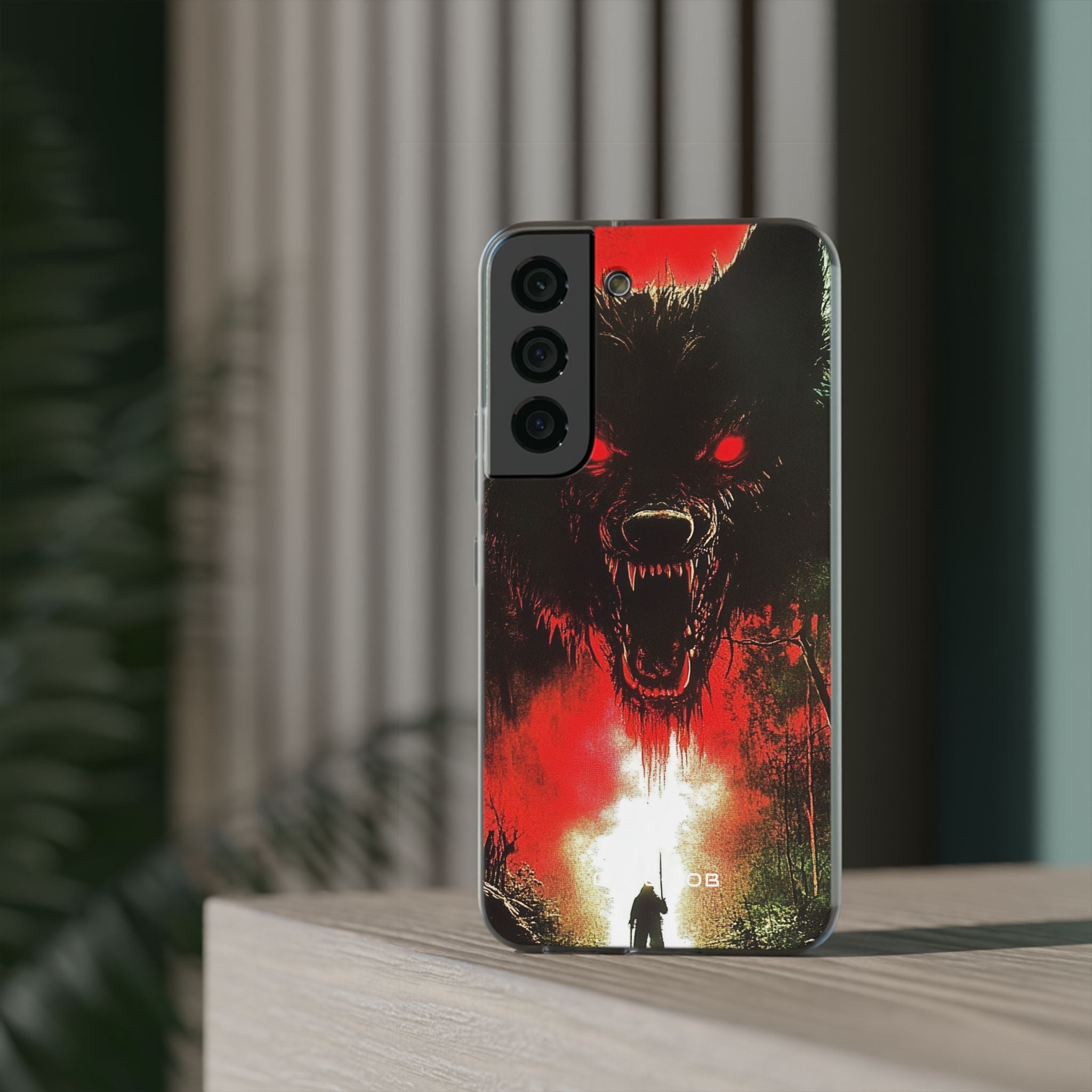 Crimson Wolf Samsung S22 - Soft