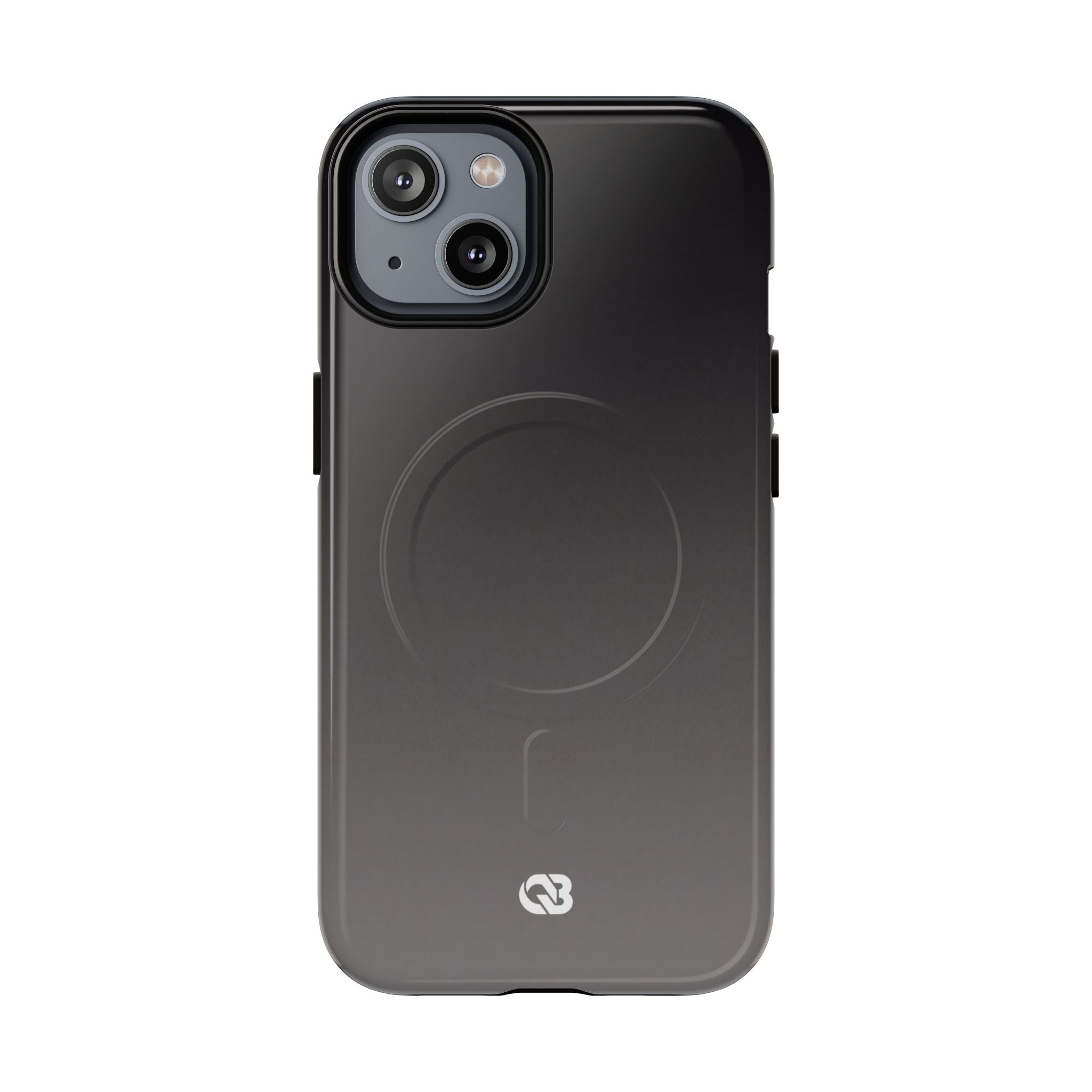 Grey Tough 2.0 Magsafe Phone Case for iPhone - Obsidian Ash Fade
