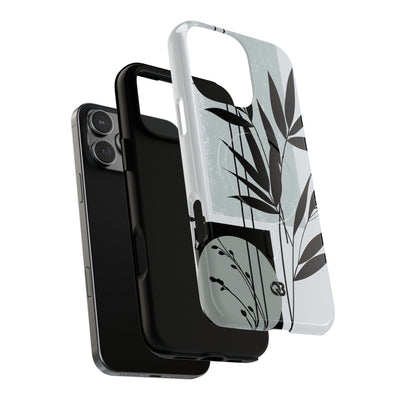 Grey Tough 2.0 Magsafe Phone Case for iPhone - Sage Bamboo Noir