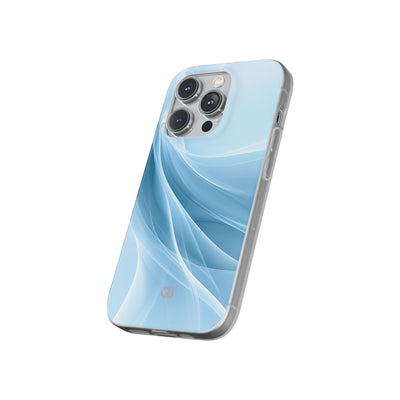 Blue Lite Phone Case for iPhone - Arctic Silk Drift