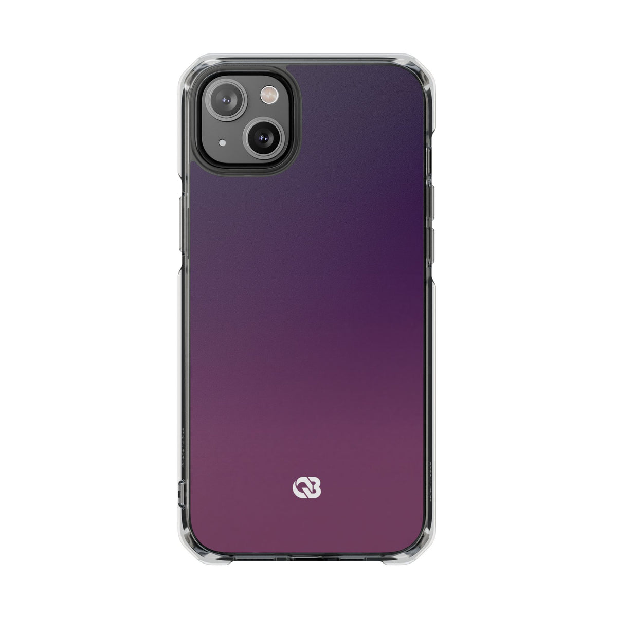 Velvet Dusk · Clear Impact Magnetic Phone Case for iPhone · Purple