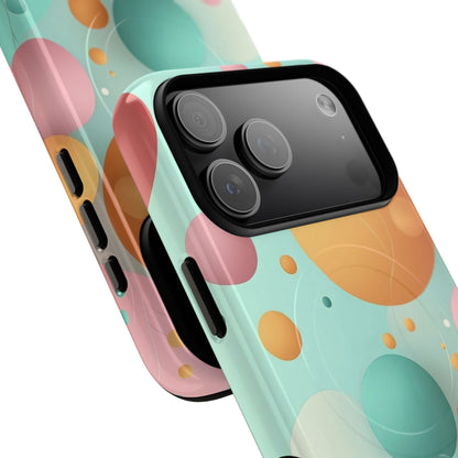 Pastel Circles iPhone 17 Pro Max Case - Tough+ - CASE•BOB