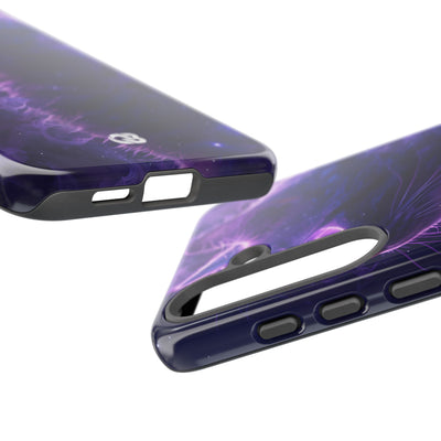 Purple Void Feline · Tough Custodia per Samsung