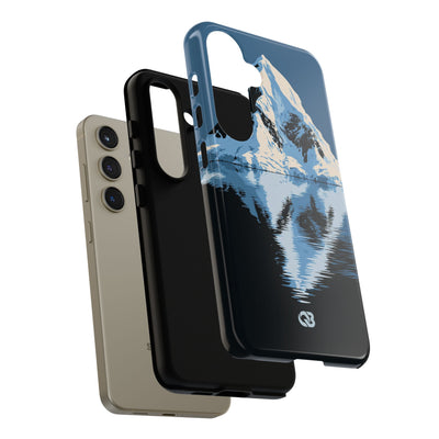 Blue Tough Phone Case for Samsung - Arctic Summit Mirror