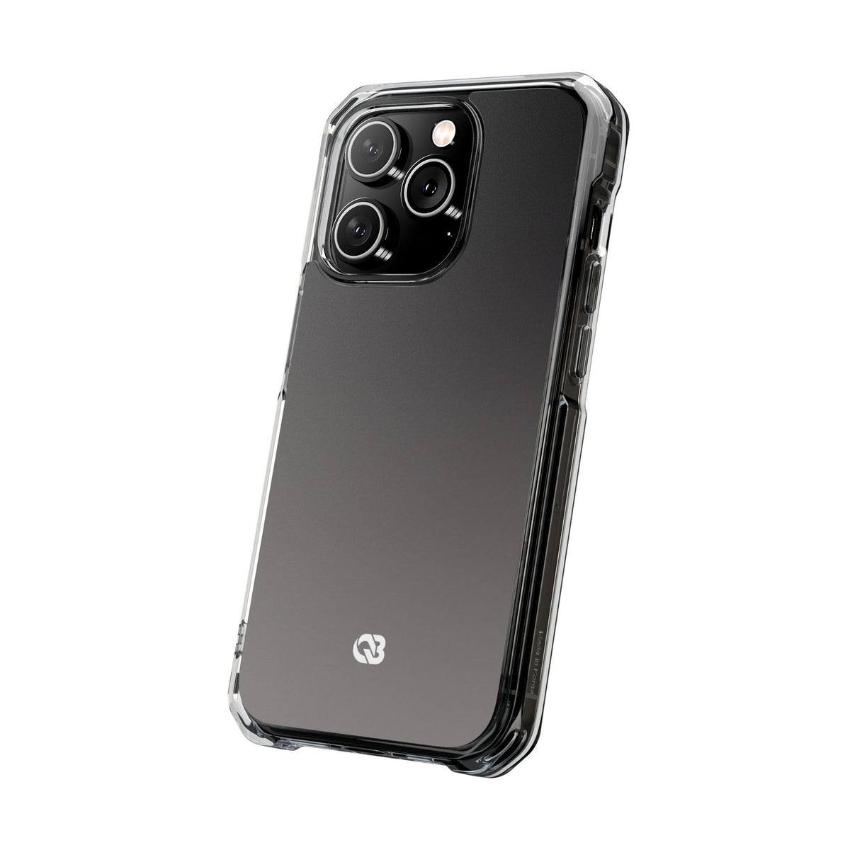 Obsidian Fade · Clear Impact Magnetic Phone Case for iPhone ·  Black