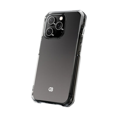 Obsidian Fade · Clear Impact Magnetic Phone Case for iPhone ·  Black