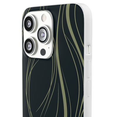 Serpentine Reeds · Lite Phone Case for iPhone ·  Green