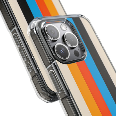 Retro Racing Stripes · Impact Custodia per iPhone · Magsafe