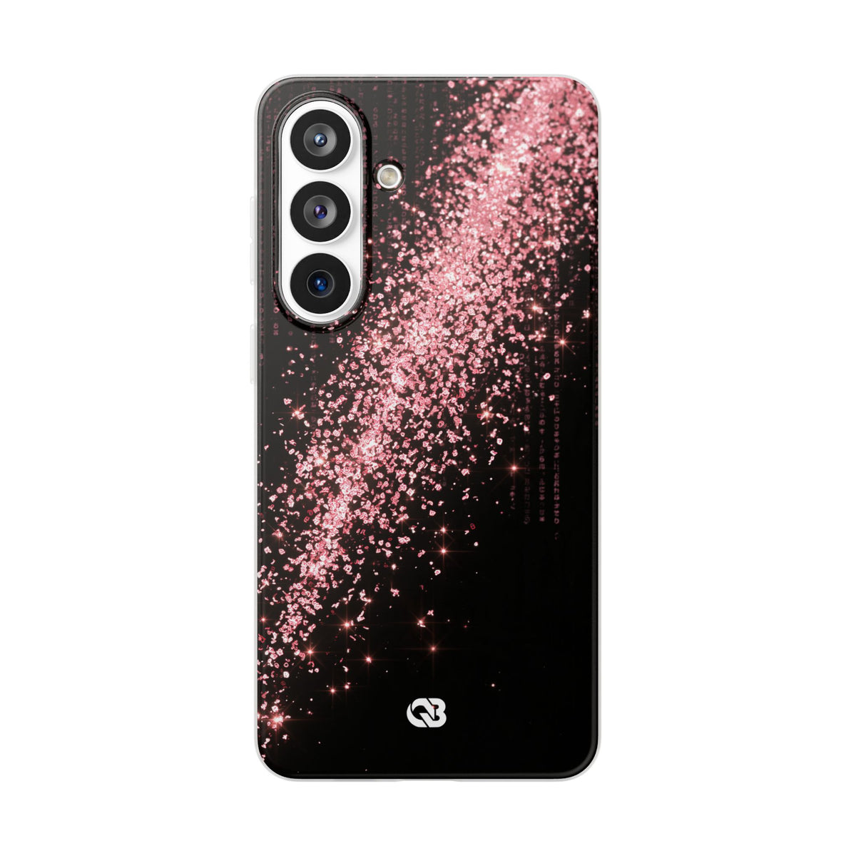 Rose Digital Cascade · Lite Phone Case for Samsung · Pink