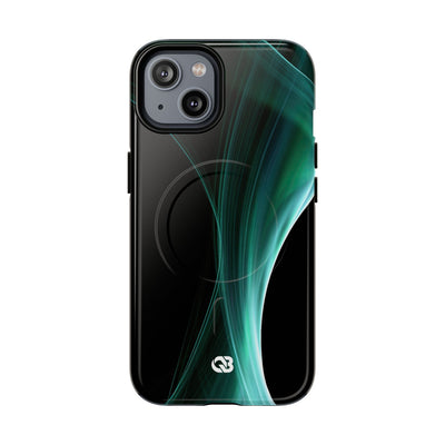 Emerald Lumen · Tough 2.0 Magnetic Phone Case for iPhone · Green