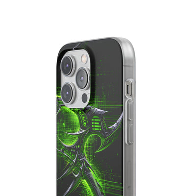 Cyber Sigil Grid · Lite Phone Case for iPhone ·  Green