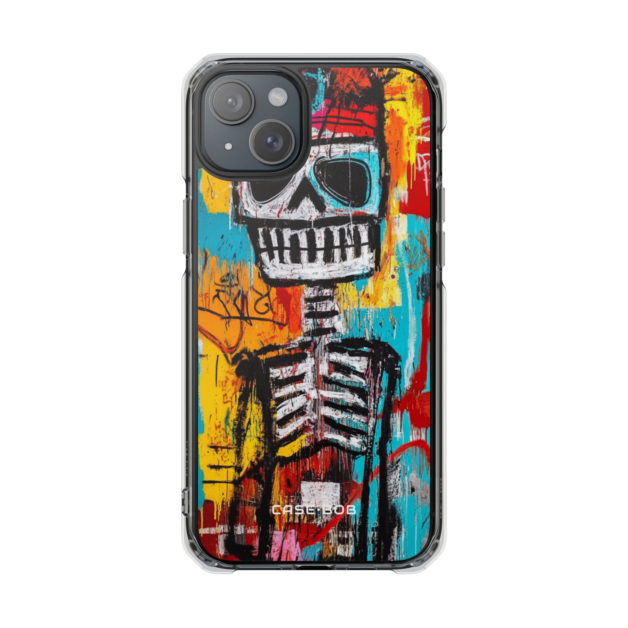 Skeleton Riot iPhone 15 Plus Case - Impact