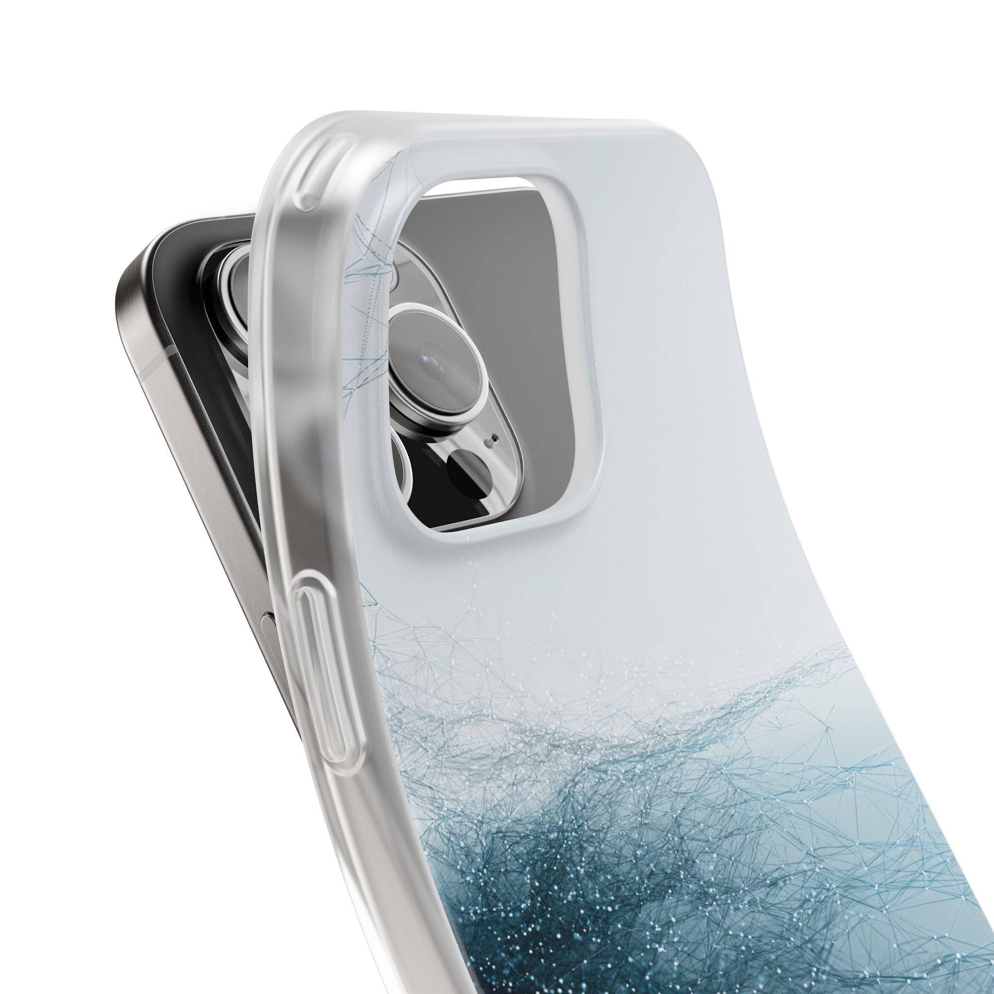 Teal Lite Phone Case for iPhone - Arctic Pulse Mesh