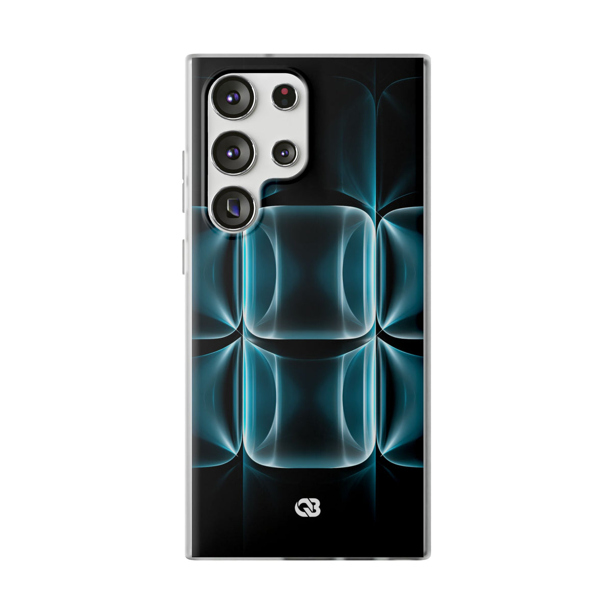 Translucent Cyber Grid · Lite Phone Case for Samsung · Teal