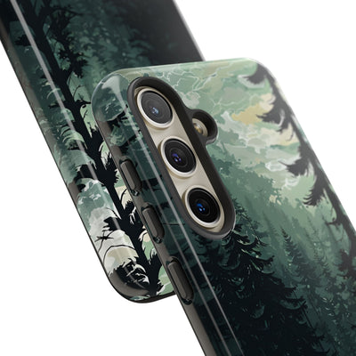 Misty Pine Shadow · Tough Handyhülle für Samsung