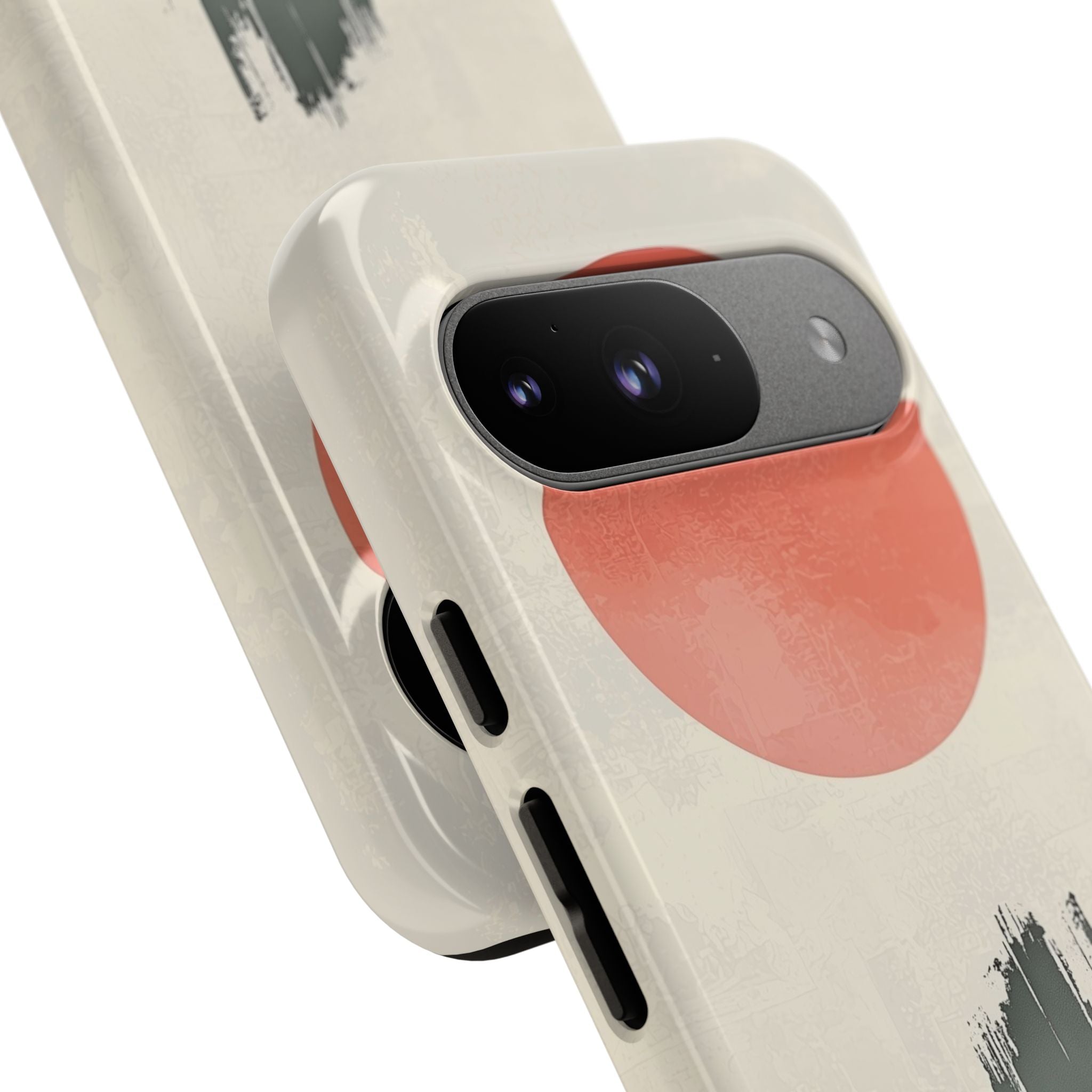 Crimson Sun Strokes · Tough Etui na telefon dla Google Pixel