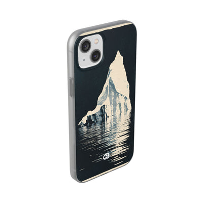 Blue Lite Phone Case for iPhone - Frozen Navy Monolith