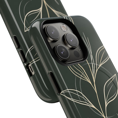 Green Tough 2.0 Magsafe Phone Case for iPhone - Deep Moss Willow