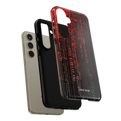 Crimson Glyphs Samsung S24 Plus Case - Tough