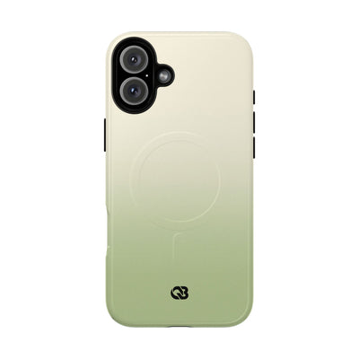 Green Tough 2.0 Magsafe Phone Case for iPhone - Bone Sage Fade