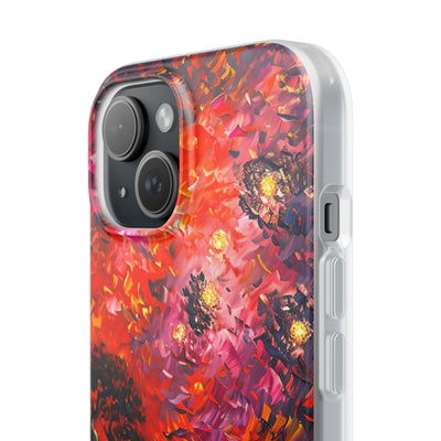 Molten Sky Tree · Soft Handyhülle für iPhone