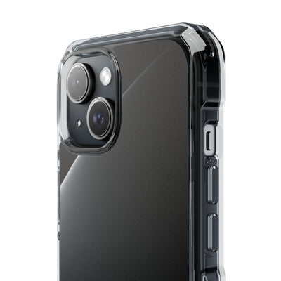 Black Impact MagSafe Phone Case for iPhone - Obsidian Lunar Arch