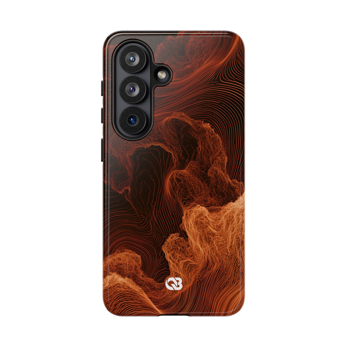 Amber Filament · Tough Phone Case for Samsung · Orange