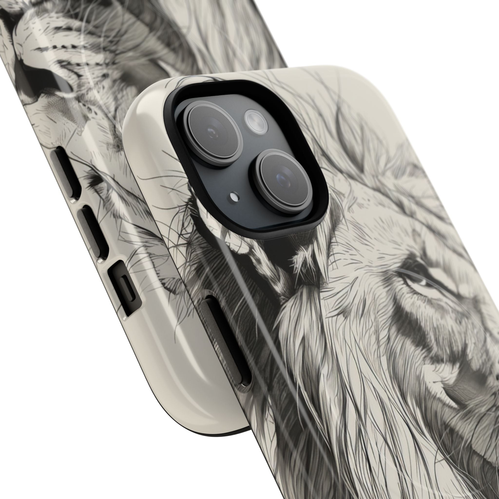 Lion Flow iPhone 15 Case - Tough+