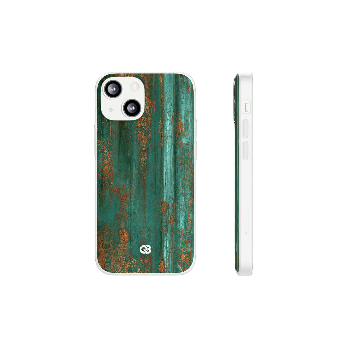 Oxidized Verdigris · Lite Phone Case for iPhone ·  Teal