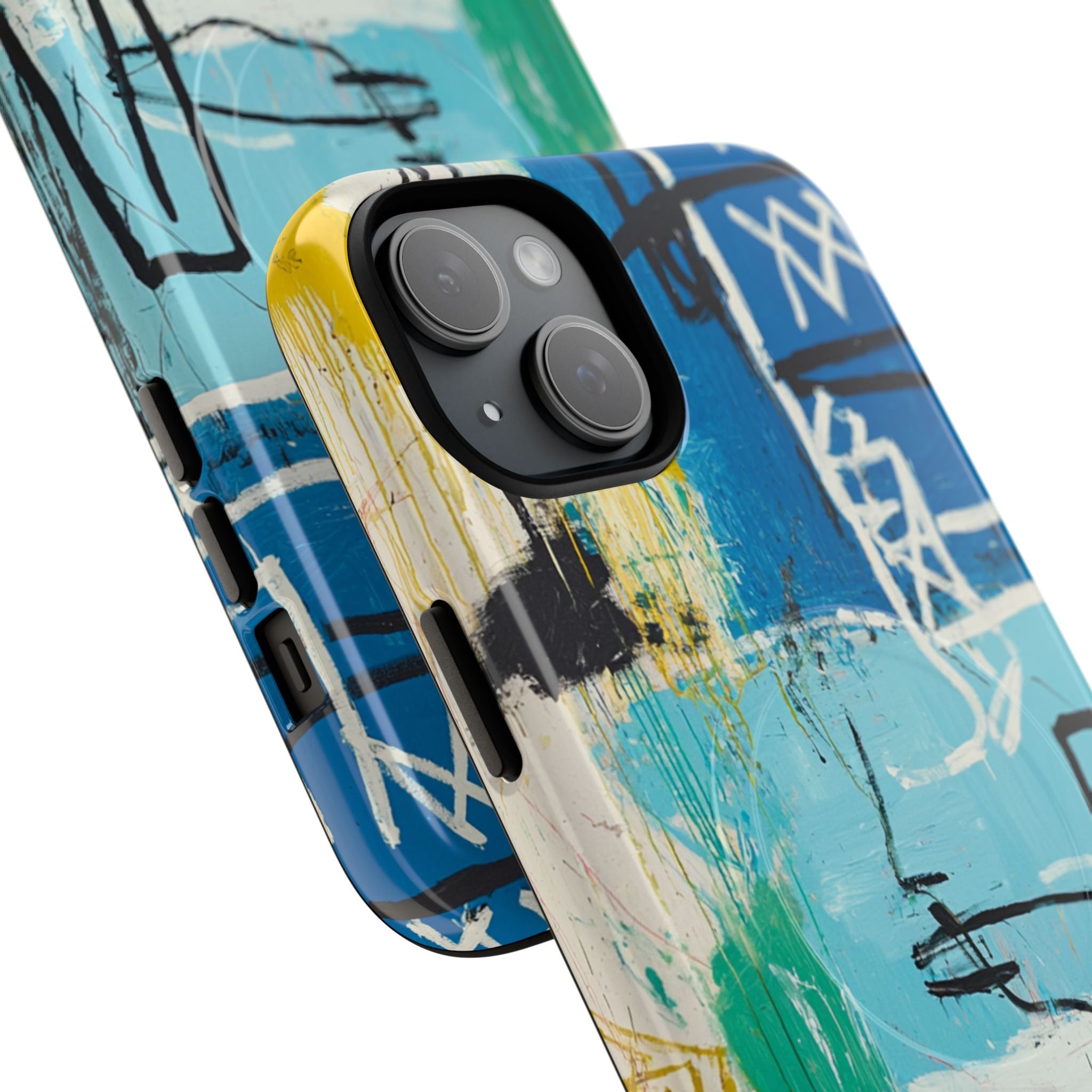 Azure Urban Scribble · Tough+ Phone Case for iPhone · Magsafe