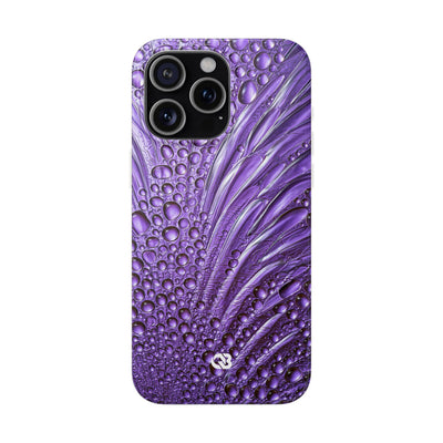 Violet Liquid Gel · Lite Phone Case for iPhone ·  Purple