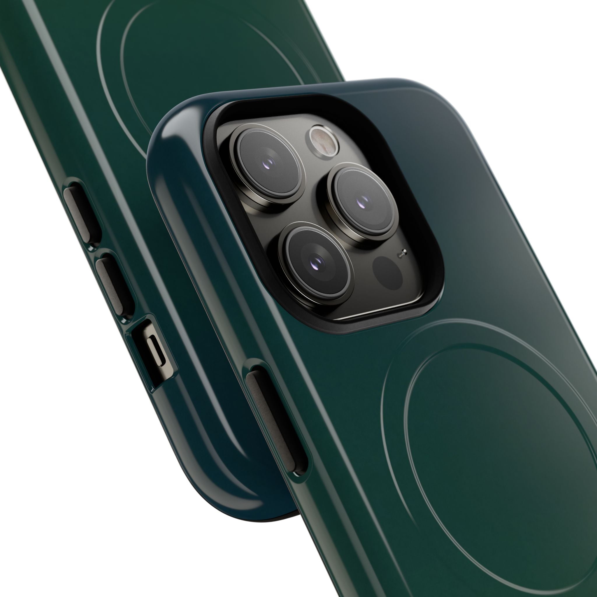 Green Tough 2.0 Magsafe Phone Case for iPhone - Midnight Pine Horizon