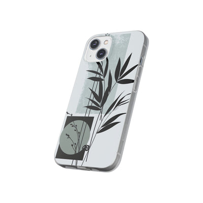 Grey Lite Phone Case for iPhone - Sage Bamboo Noir