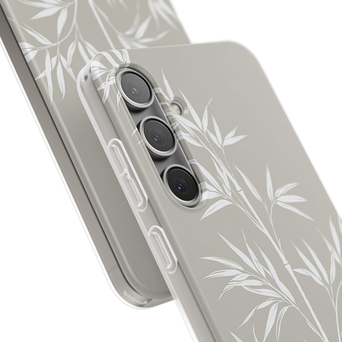 Beige Lite Phone Case for Samsung - Sandstone Bamboo Stalks