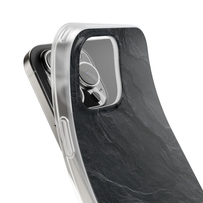 Dark Slate Strata · Lite Phone Case for iPhone ·  Black